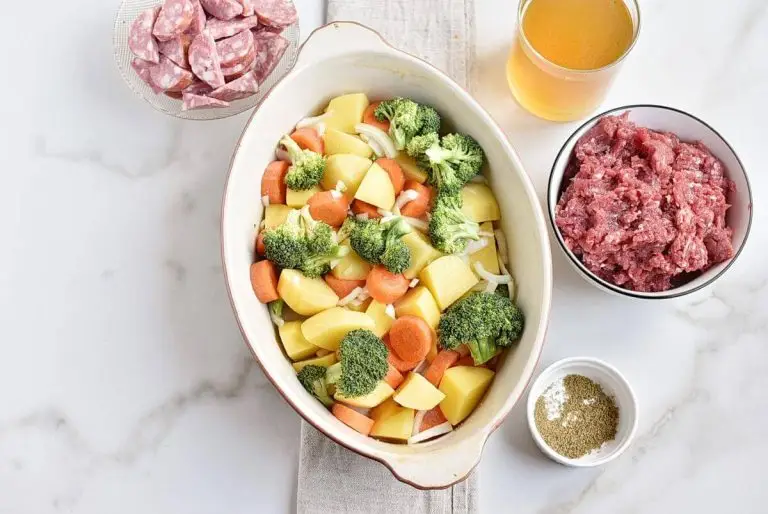Step 3 - Meatballs Sausage Broccoli Dinner