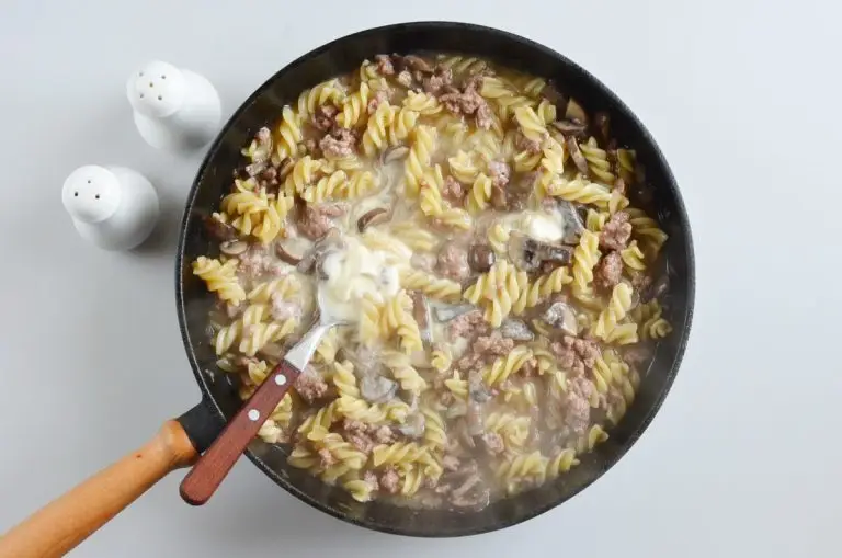 Step 6 - One Pot Ground Beef Stroganoff