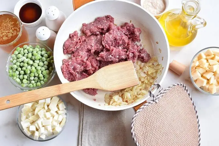 Step 2 - One Pot Minced Beef Hotpot