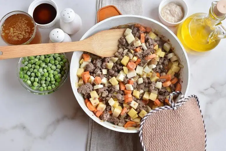 Step 3 - One Pot Minced Beef Hotpot