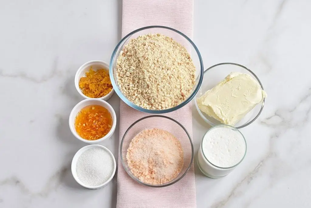 Ingredients for Orange Creamsicle Pie