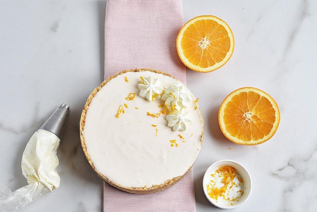 How to serve Orange Creamsicle Pie