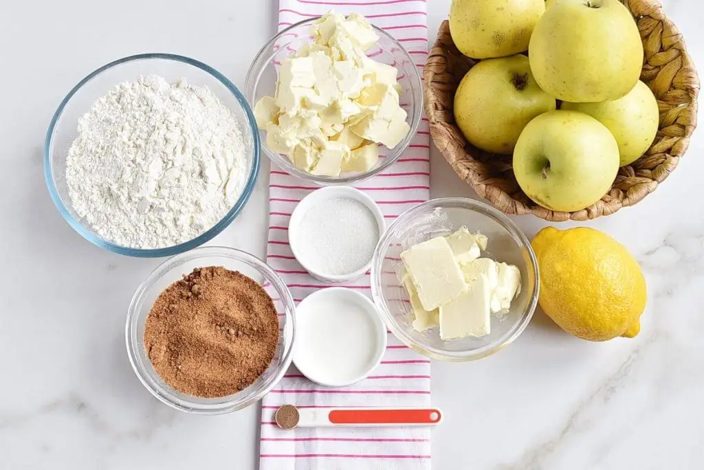 Ingredients for Perfect Apple Pie