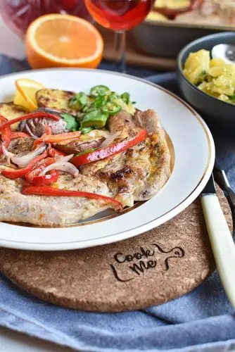 Pork Chops with Orange-Avocado Salsa