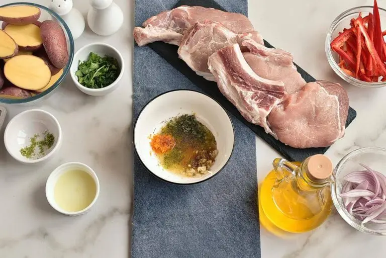 Step 2 - Pork Chops with Orange-Avocado Salsa