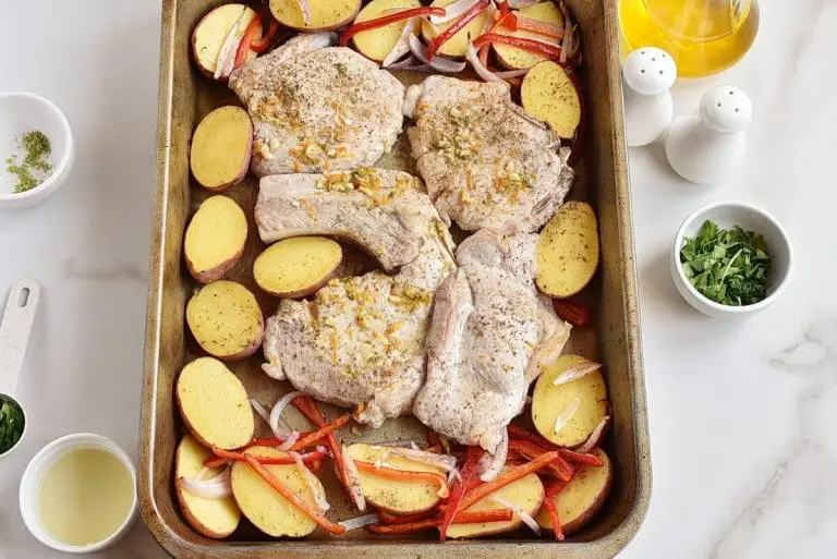 Step 5 - Pork Chops with Orange-Avocado Salsa