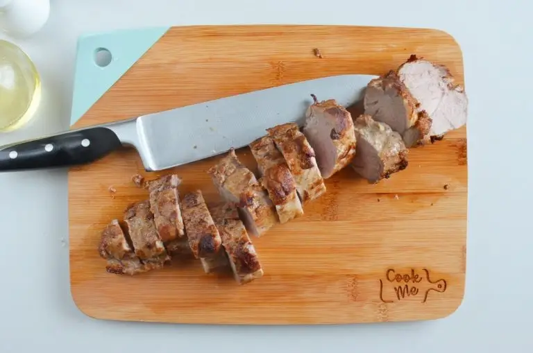 Step 8 - Pork Tenderloin with Mushroom Sauce