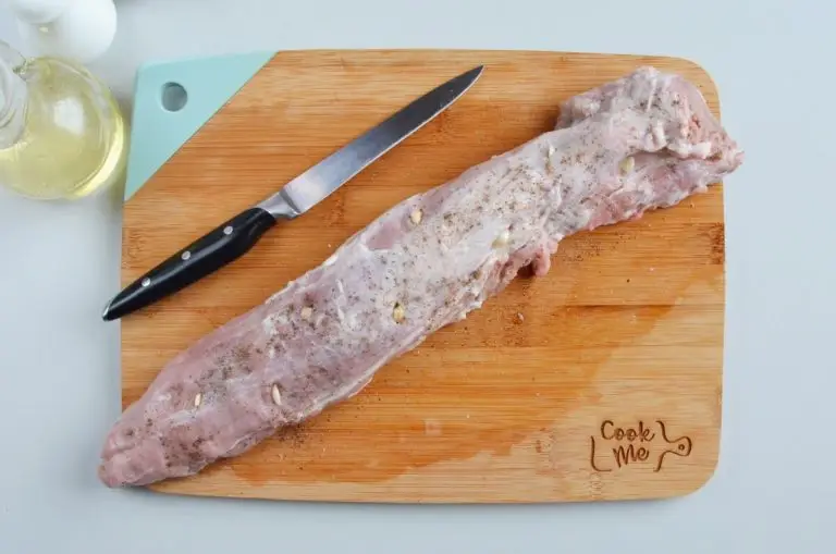 Step 2 - Pork Tenderloin with Mushroom Sauce