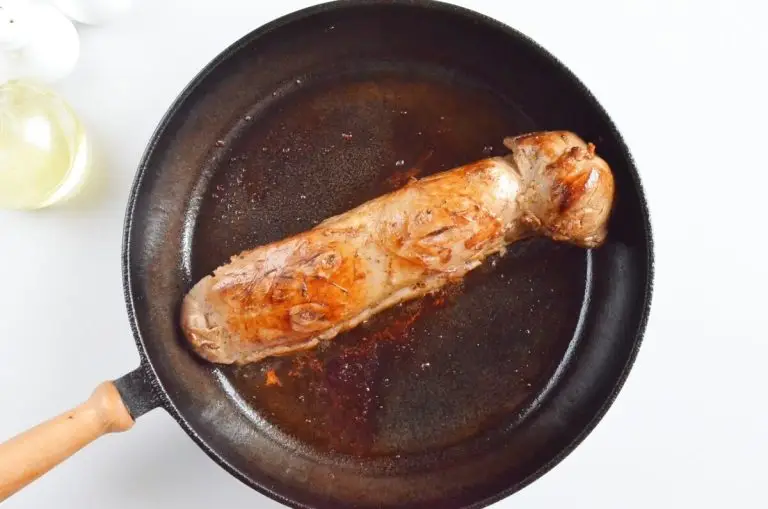 Step 3 - Pork Tenderloin with Mushroom Sauce