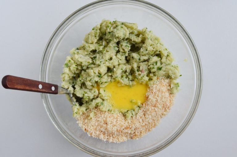 Step 4 - Quick Cilantro Fish Cakes