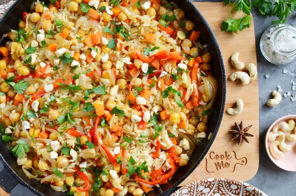 Easy Vegan Biryani – Indian Rice Dish