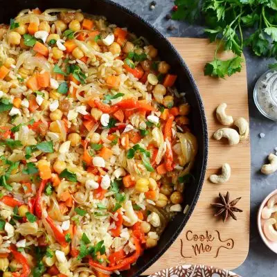 Quick and Easy Vegan Biryani Recipe-How To Make Quick and Easy Vegan Biryani-Delicious Quick and Easy Vegan Biryani