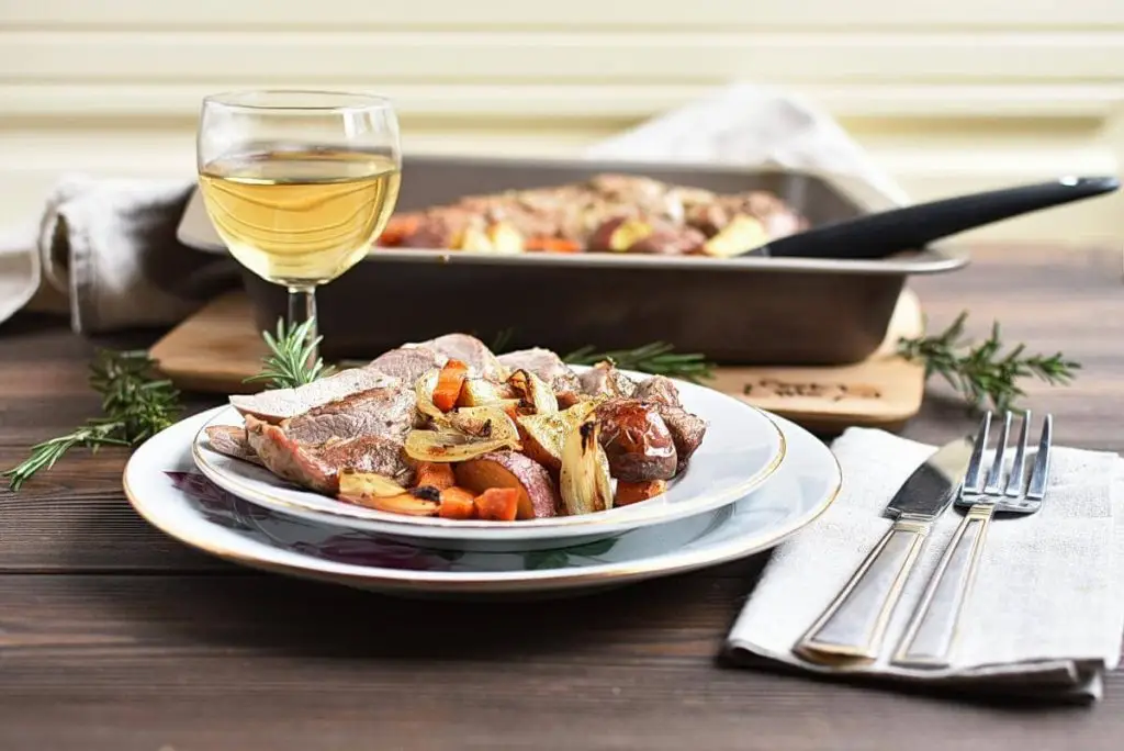 Roasted Pork Tenderloin and Vegetables