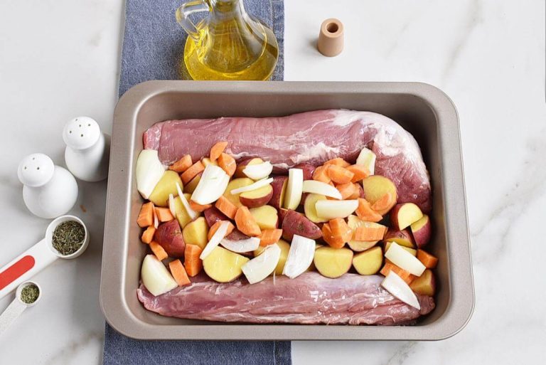 Step 3 - Roasted Pork Tenderloin and Vegetables