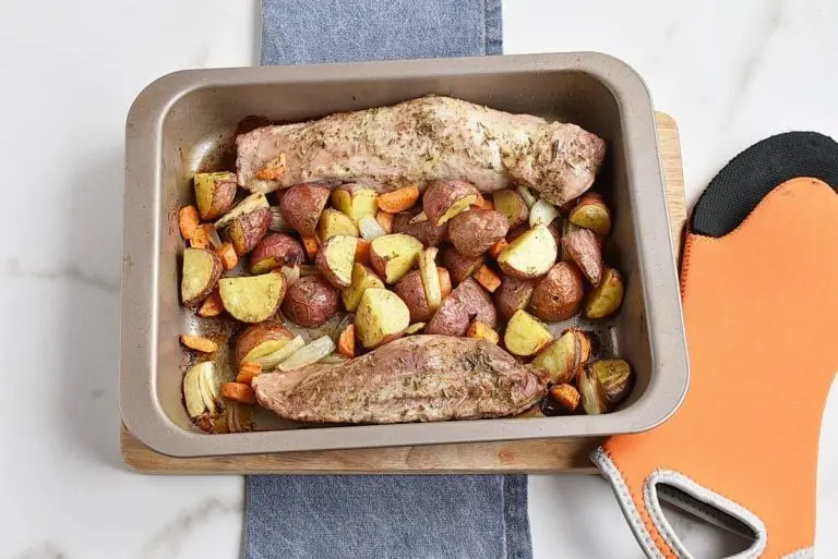 Step 5 - Roasted Pork Tenderloin and Vegetables