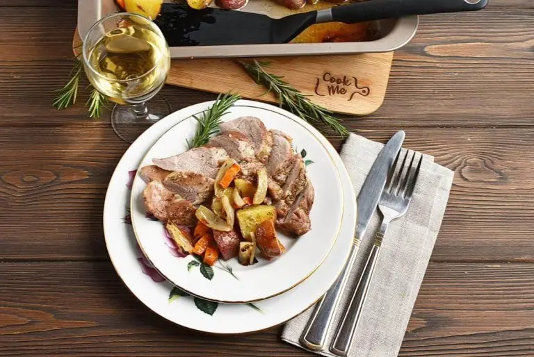 Step 7 - Roasted Pork Tenderloin and Vegetables
