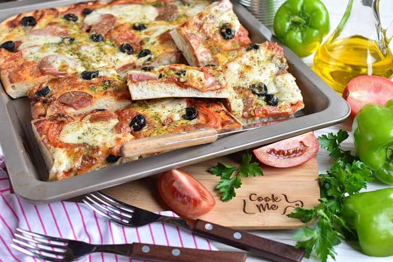 Step 10 - Sheet Pan Pizza Dough
