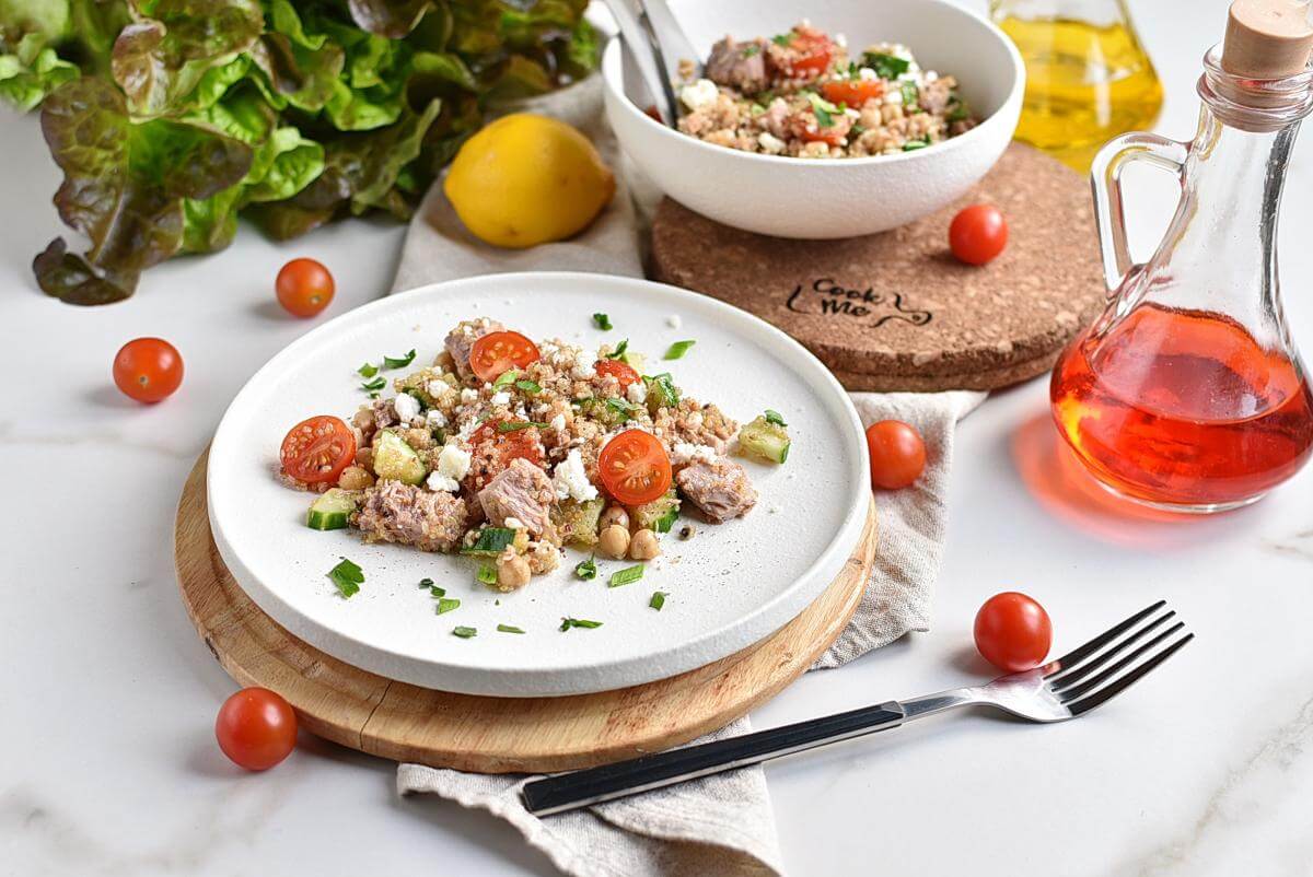 Lilly Mathuse Tuna-Quinoa Toss Recipe - Easy Step-by-Step Guide | COOK.ME