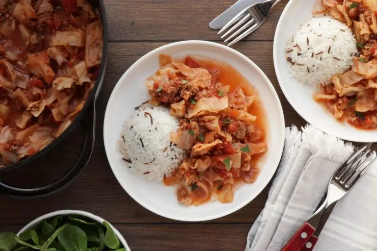 How to serve Unstuffed Cabbage Roll