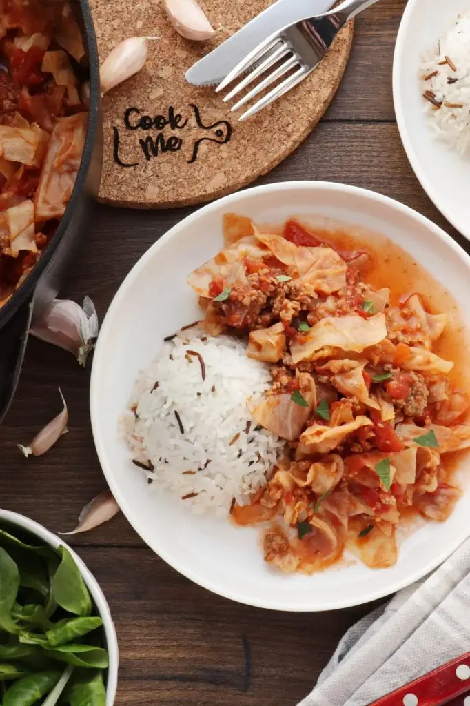 Unstuffed Cabbage Roll