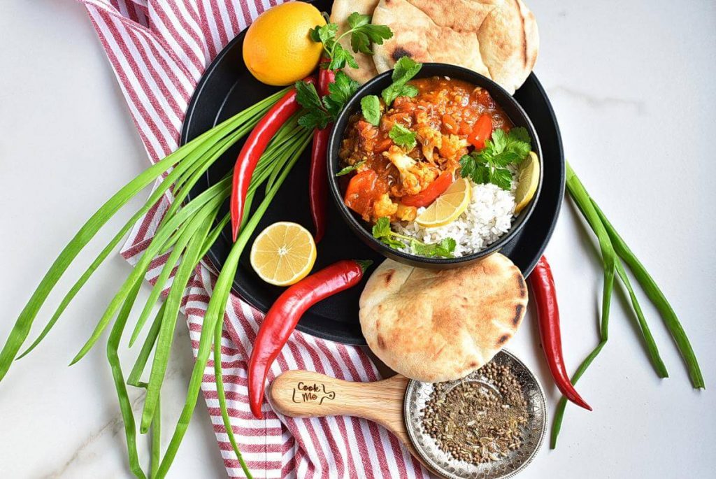 How to serve Vegan Tikka Masala with Cauliflower