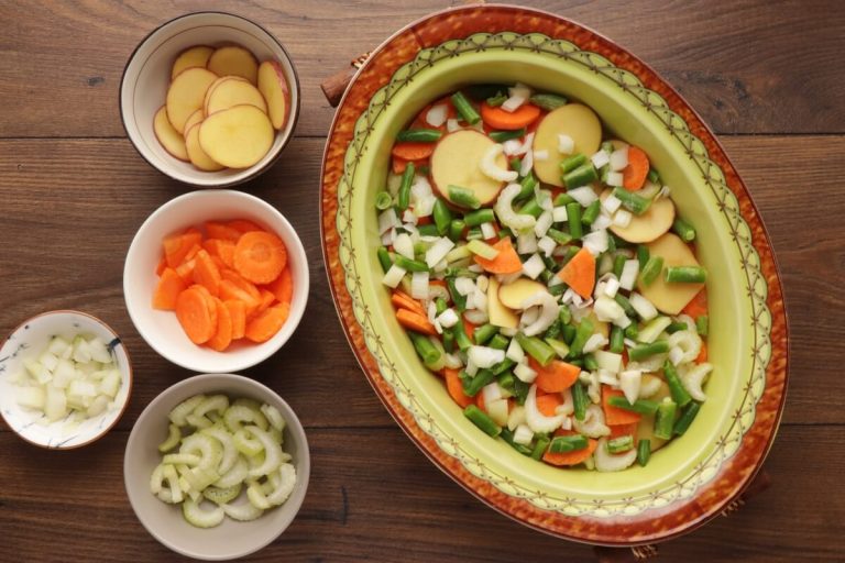 Step 2 - Vegetable Beef Casserole
