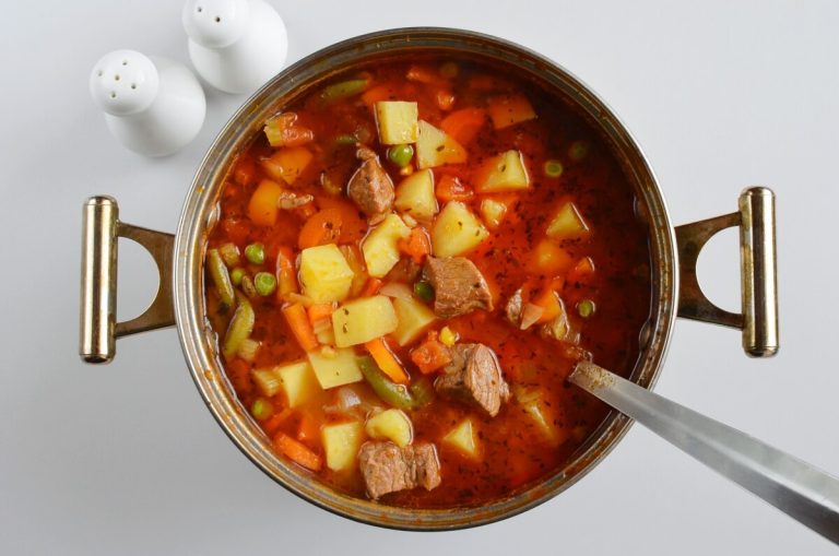 Step 6 - Vegetable Beef Soup