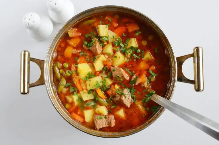 Step 7 - Vegetable Beef Soup