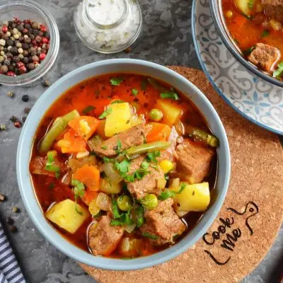 Vegetable Beef Soup Recipe-How To Make Vegetable Beef Soup-Delicious Vegetable Beef Soup