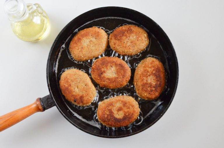 Step 9 - Vegetarian Buckwheat and Mushroom Croquettes