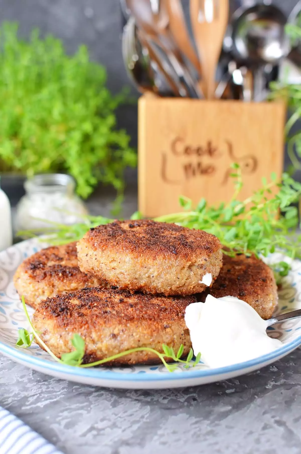 Vegetarian Buckwheat and Mushroom Croquettes
