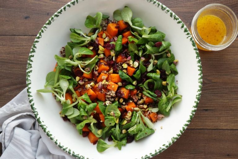 Step 6 - Warm Quinoa Salad with Butternut Squash and Pistachios
