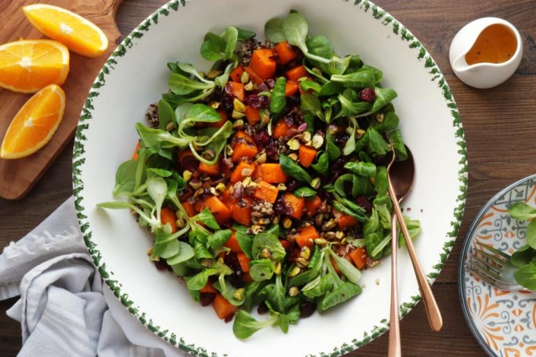Step 7 - Warm Quinoa Salad with Butternut Squash and Pistachios