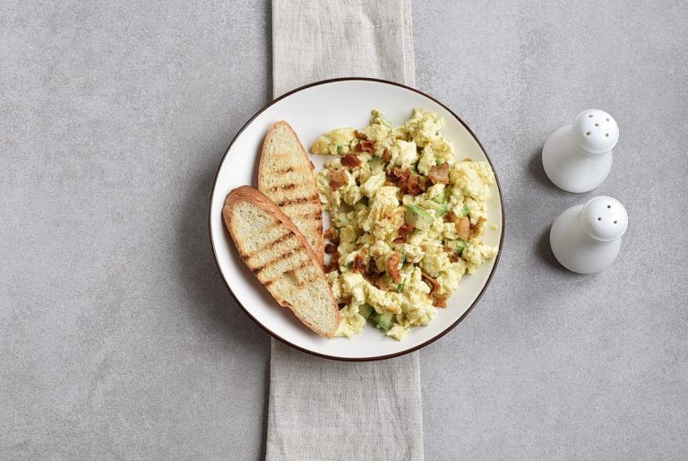 Step 6 - Avocado Scrambled Eggs