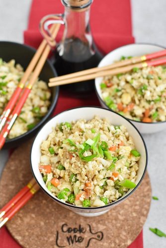 Cauliflower “Fried Rice”