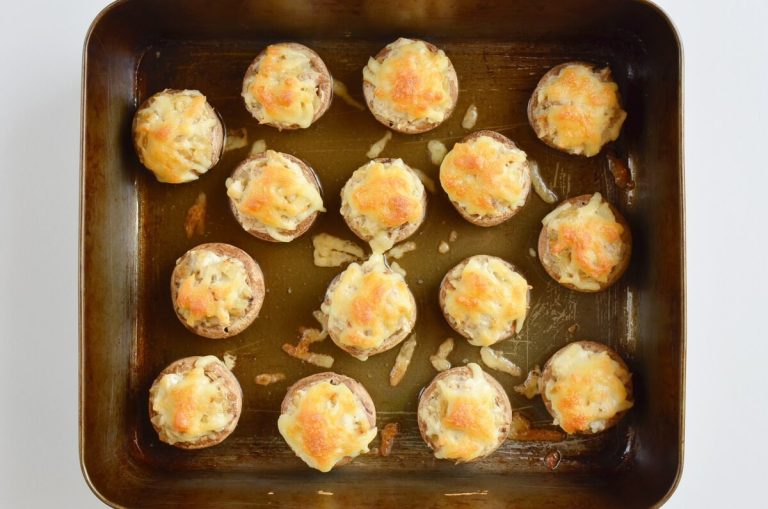 Step 7 - Chicken Stuffed Mushrooms