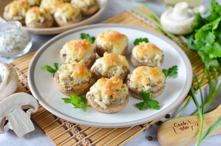 Step 8 - Chicken Stuffed Mushrooms