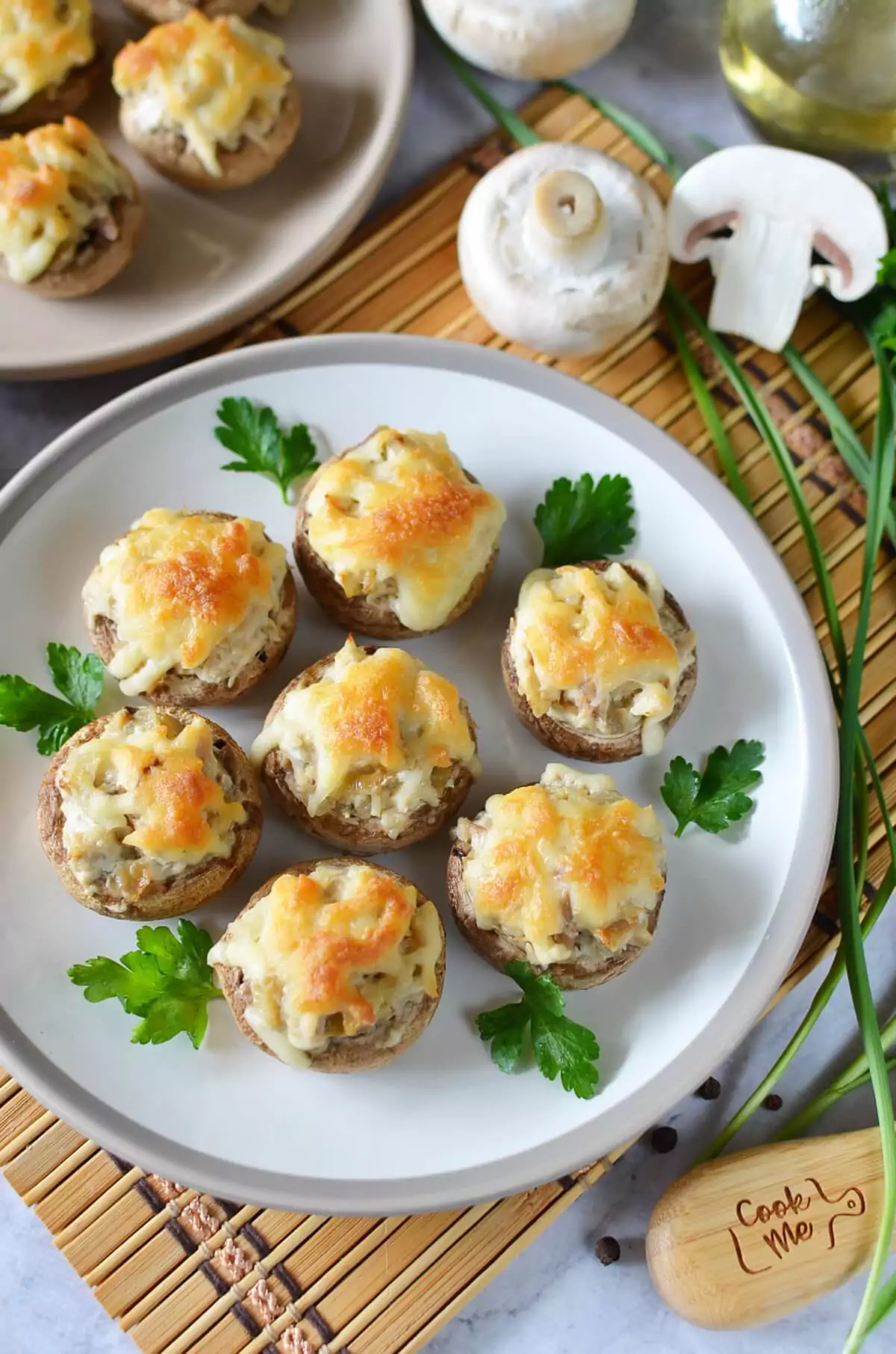 Chicken Stuffed Mushrooms