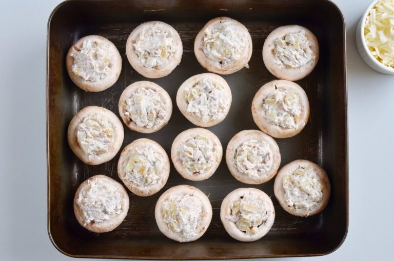 Step 5 - Chicken Stuffed Mushrooms