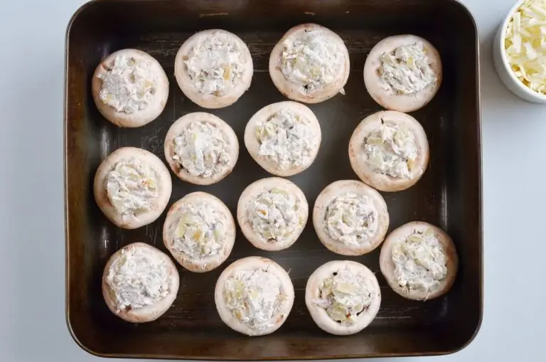 Step 5 - Chicken Stuffed Mushrooms