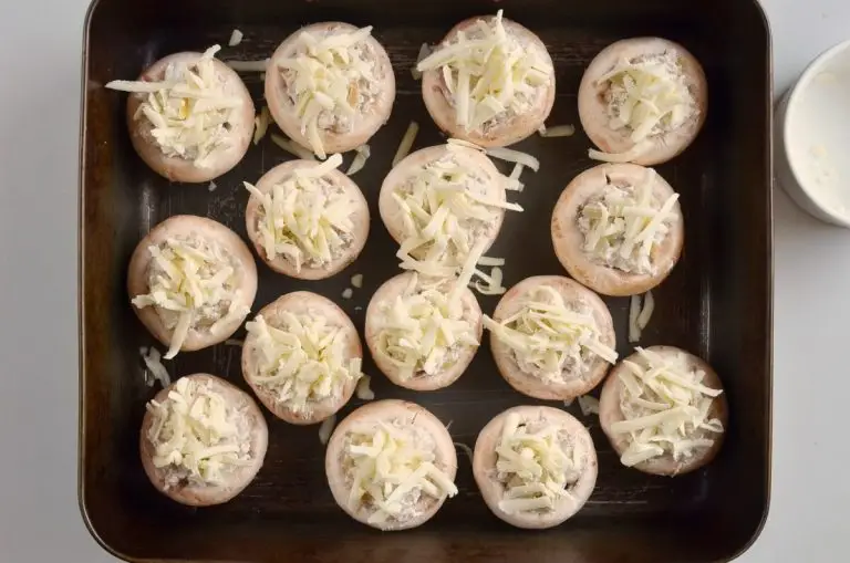 Step 6 - Chicken Stuffed Mushrooms