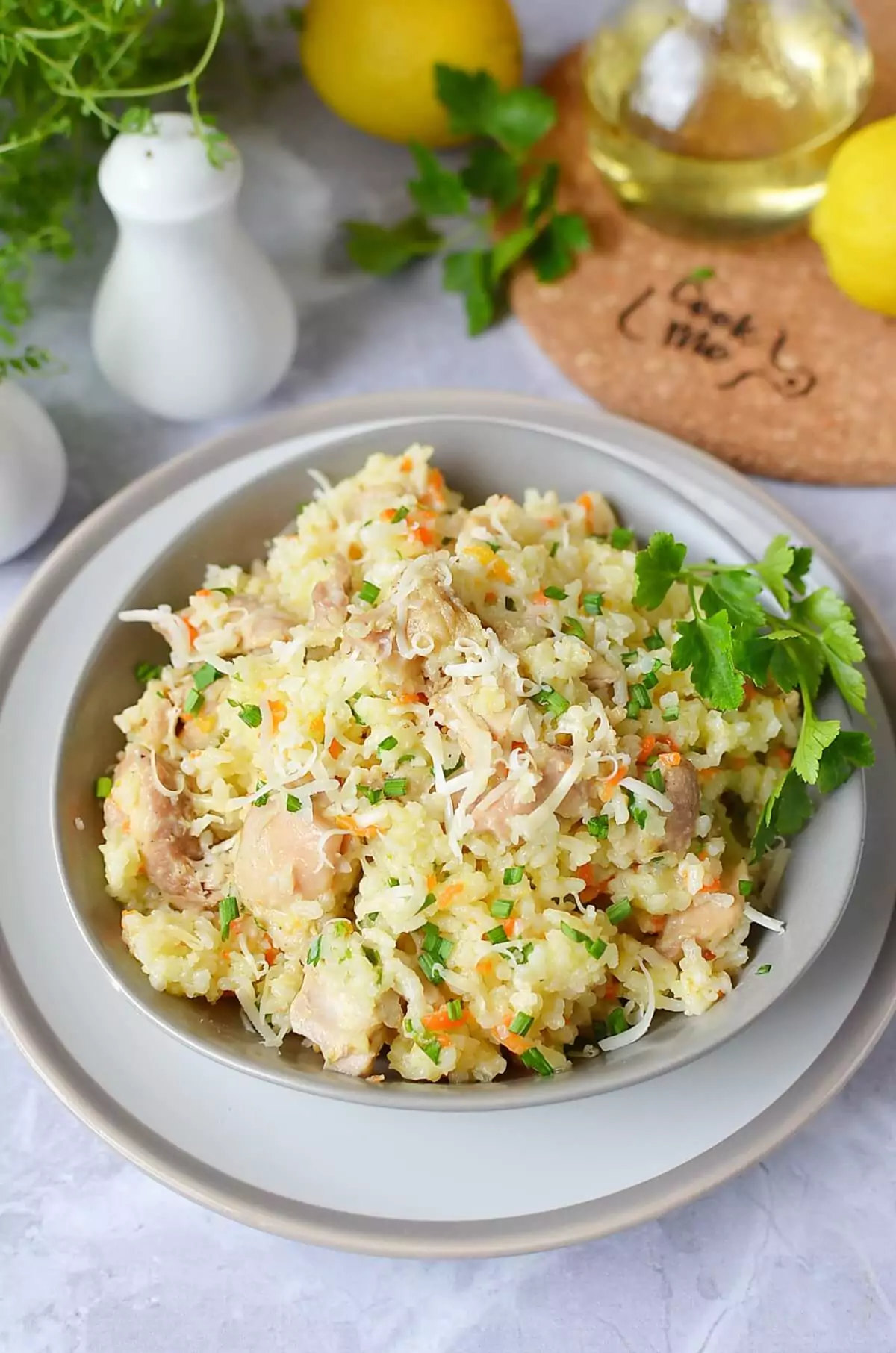 Creamy Chicken and Rice