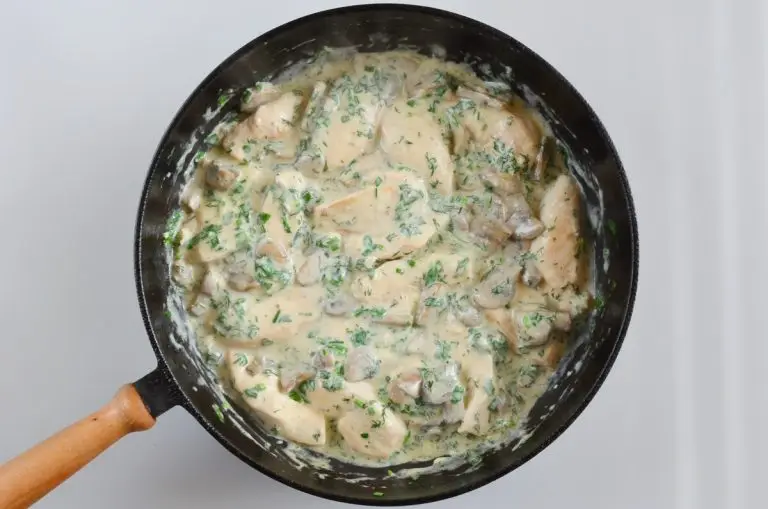 Step 5 - Creamy Herb Mushroom Chicken