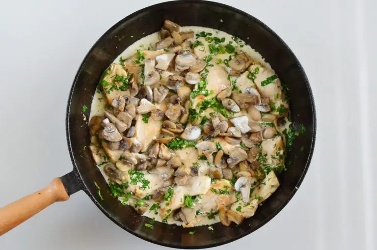 Step 5 - Creamy Herb Mushroom Chicken