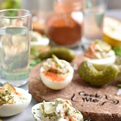 Dill Pickle Deviled Eggs Recipes–Homemade Dill Pickle Deviled Eggs–Eazy Dill Pickle Deviled Eggs
