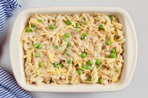 Tuna Noodle Casserole with Cheddar Recipe - Cook.me Recipes