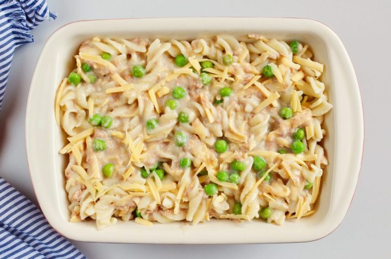Step 2 - Tuna Noodle Casserole with Cheddar