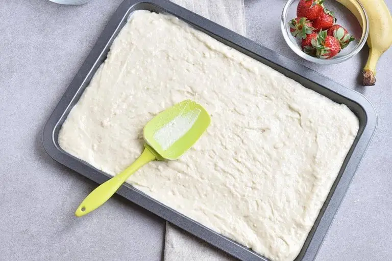 Step 4 - Easy Vegan Sheet Pan Pancakes