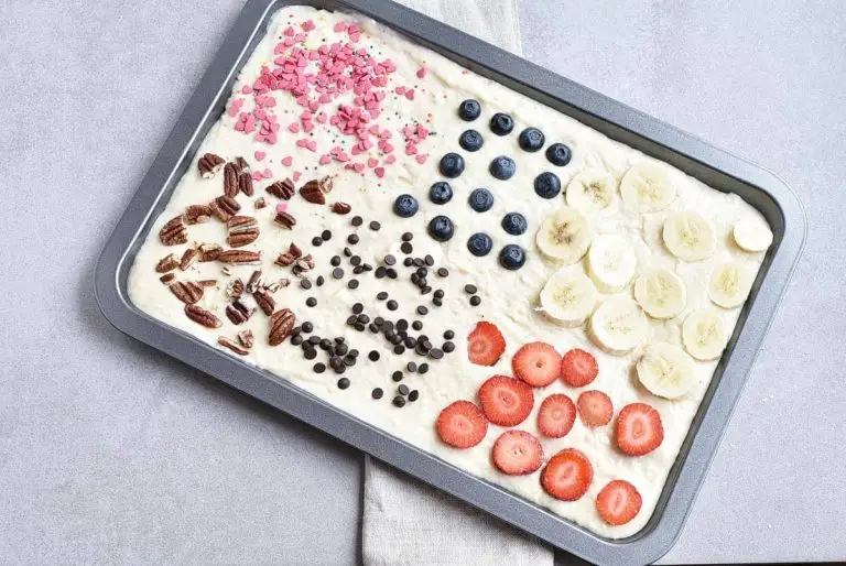 Step 5 - Easy Vegan Sheet Pan Pancakes