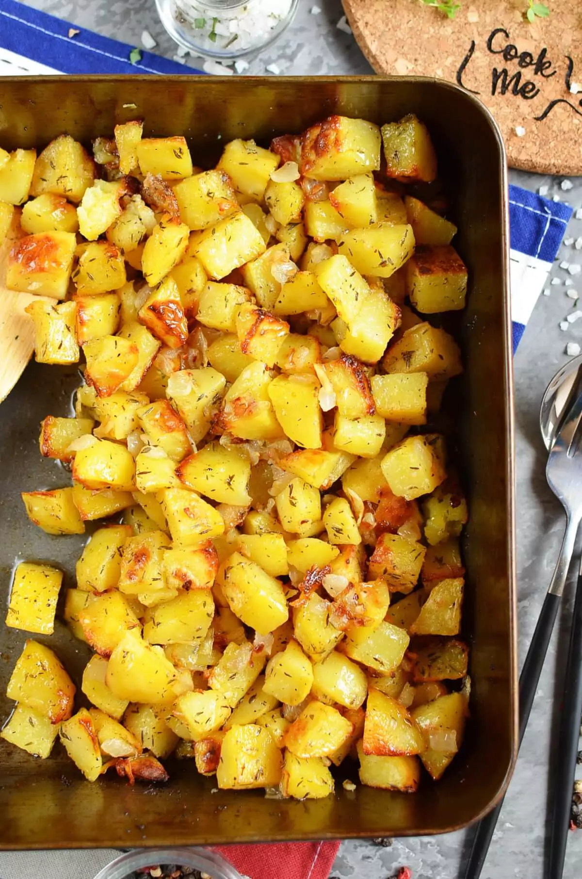 Famous Crispy Potato Casserole